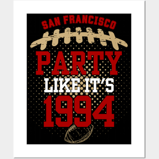 San Francisco Party Like It's 1994 Posters and Art